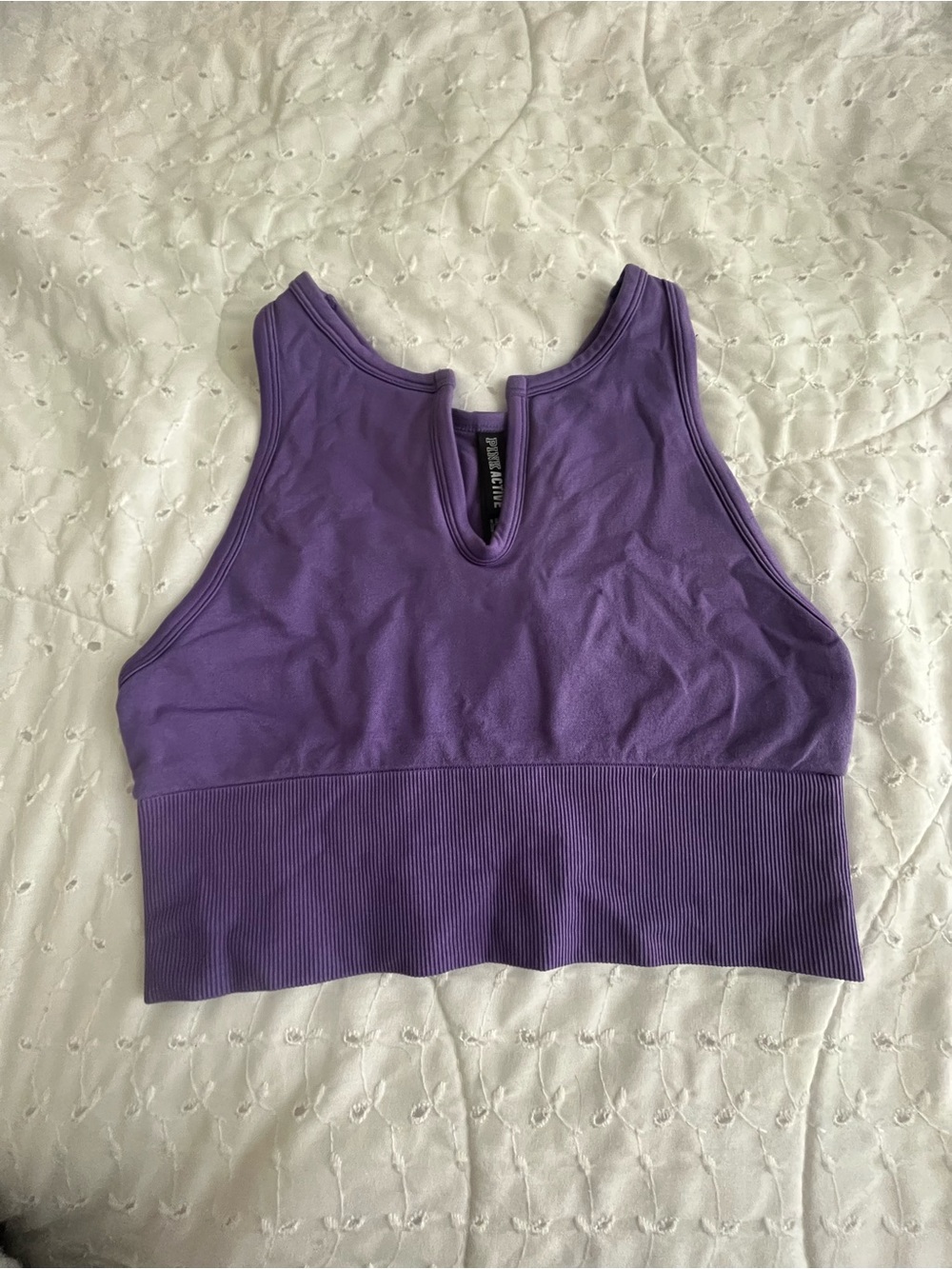 PINK Purple sports bra